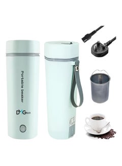 Buy Travel Electric Kettle, 400ML Portable Electric Kettle, 304 Stainless Steel Mini Teapot Automatic Power Off, Anti-Dry Boil, Suitable for Tea, Coffee, Baby Milk Powder in Saudi Arabia