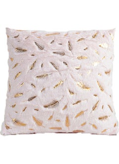 Buy Printed Pillow Cushion Cover White in UAE