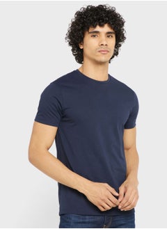 Buy Essential Crew Neck T-Shirt in UAE