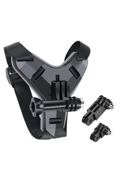 Buy Helmet Mount for GoPro, Motor Bike Cycle Helmet Chin Mount Strap Stand Action Camera Accessories Compatible with GoPro Hero 11 10 9 8 7 6 5 4 3 in UAE