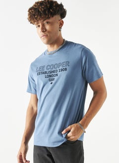 اشتري Slogan Crew Neck T-Shirt في الامارات