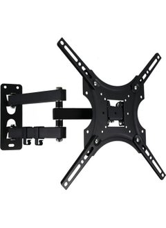 اشتري Tilt & Swivel TV Wall Mount - Heavy Duty Steel Bracket for 32-55" LED, LCD, Flat & Curved TVs, 70 lbs Capacity, VESA 400x400 في الامارات