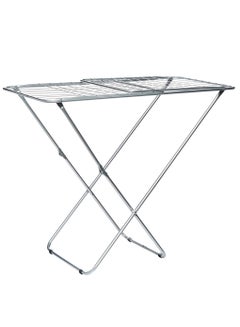 Buy Premium Clothes Drying Stand Foldable Stainless Steel Drying Rack  Easy to Assemble & Free Standing Space-Saving Laundry Rack for Indoor & Outdoor Use in UAE