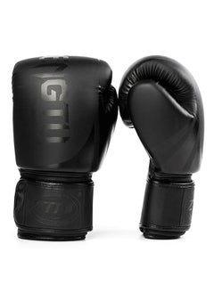 Buy Boxing Gloves Boxing Training Gloves Kickboxing Gloves Sparring Gloves Heavy Bag Gloves for Muay Thai Boxing Kickboxing Black Size 12oz in Saudi Arabia