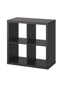 اشتري Kallax Shelf Unit Black/Brown 77x39x77cm في السعودية