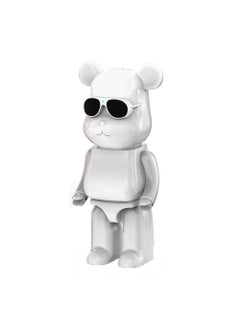 اشتري New B2 Teddy Bear Bluetooth Speaker Home Subwoofer B1 White large في الامارات