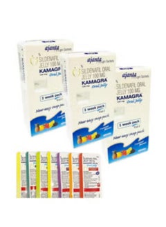 Buy NEW KMGRA Kam jelly sachet Pack of 3 in UAE