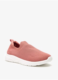 Buy Mesh Slip-On Sports Shoes with Pull Tab in UAE