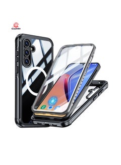Buy Shockproof Protective Case Cover With Screen Protector For Samsung Galaxy A55 in Saudi Arabia