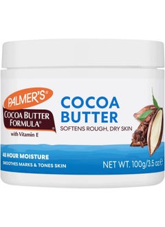 اشتري Cocoa Butter Formula Skin Moisturising Cream-Vitamin E-24 Hrs Moisture-Heals Rough & Dry Skin-Softens ,Smoothes Marks & Tones Skin-Fast Abosrbing-No Parabens,Sulphates,Dyes,Mineral Oil-100g في الامارات