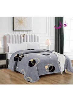 Buy 1 Piece Soft Bed Polyester Blanket single Size 150*200 cm in Saudi Arabia