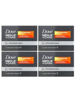 Buy Dove Men Care Skin Defense 3-in-1 bar soap (4 x 106g) in UAE