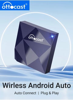 Buy OTTOCAST A2-Air Wired to Wireless Android Auto Ai Box Adapter Activator USB Bluetooth Auto Connect For OEM Android Auto in Saudi Arabia