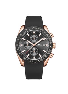 اشتري Kenneth Scott Men's Black Dial Chrono & Multi Function Watch - K23148-RSBB في الامارات