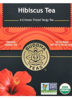 اشتري Organic Herbal Tea Hibiscus Caffeine Free 18 Tea Bags 0.96 oz (27 g) في الامارات