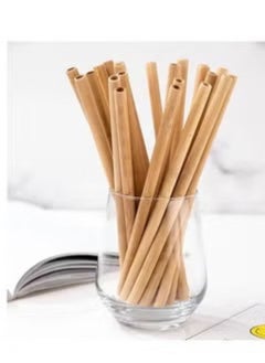 Buy Bamboo straws,drinking straws/cleaning brushes, Biodegradable and Reuseable in UAE