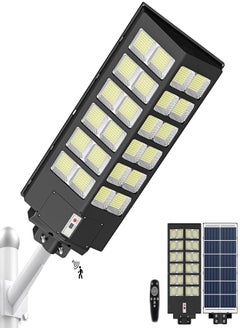 Buy Solar Lights for Outdoors, 1200 W 120000 LM IP65 Waterproof LED Solar Lights for Garden Road with Motion Sensor, Dusk to Dawn for Patio, Parking in Saudi Arabia