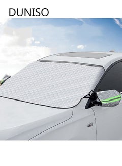Buy Windshield Sunshade Car Sun Protection Cover Car Shade Front Windshield Blocks 99% UV Rays Keeps Your Vehicle Cool Foldable in Saudi Arabia