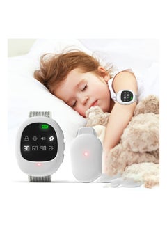 اشتري 2-in-1 Wireless Bedwetting Alarm & Potty Watch for Kid Elder Adult, Potty Training Watch Rechargeable Bed Wetting Alarm Customizable Potty Watch Nighttime Potty Training Potty Reminder Watch في الامارات