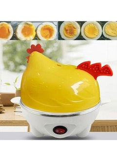 Buy Electric Egg Boiler Cooker 2.72E+12 White/Yellow in Saudi Arabia