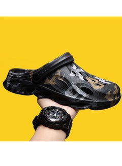 Buy Men'S New Summer Crocs Men'S Non-Slip Soft-Soled Slippers in UAE