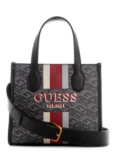 Buy GUESS Womens Silvana 4G Logo Mini Shoulder Crossbody Tote Handbag in Saudi Arabia