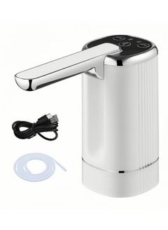 Buy Electric Water Pump Low Noise Foldable Rechargeable High Compatibility Portable Automatic Drinking Water Jug Dispenser in UAE