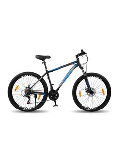 Buy Vaux X-Mount Gear Cycle for Men 27.5T with Aluminium Alloy Frame & Disc Brakes - Multispeed MTB for Adults with 21 Shimano Gears - Lockout Suspension - Kenda Tyres - Black in UAE