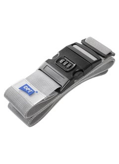 Buy Travel Luggage Strap, Gray, Size 5*220 Cm in Saudi Arabia