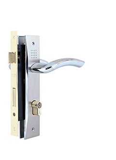 اشتري Robustline Chrome plated Door Handle & Lock Complete Set  with 3 keys في الامارات