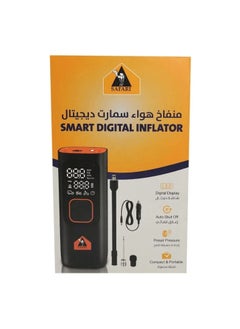 اشتري منفاخ إطارات رقمي ذكي ومحمول ، شاشة LED ضاغط هواء للسيارة ، Safari SD02 في السعودية