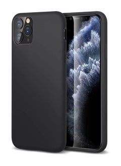 Buy ESR Yippee Color Soft Case for iPhone 11 Pro Max 6.5-inch, Liquid Silicone Rubber Case Cover [Comfortable Grip] [Screen & Camera Protection] [Velvety-Soft Lining] [Shock-Absorbing] - Black in Egypt