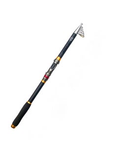 Buy 3M Portable Telescopic Carbon Fiber Fishing Rod in UAE