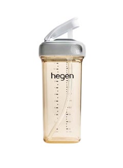 اشتري Straw Cup Ppsu, 330ml Grey في الامارات