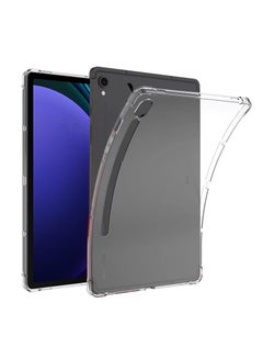 Buy Hard Shell Smart Cover Protective Slim Case For Samsung Galaxy Tab S9 Clear in Saudi Arabia