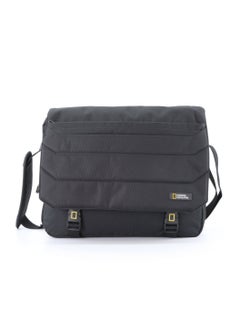 اشتري National Geographic Pro Messenger Bag Black,  Stylish for Men and Women Compact and Versatile, Portable Organizer for Travel, Business, University في الامارات