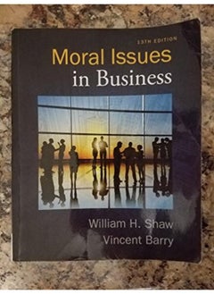 اشتري Moral Issues in Business  Ed   13 في مصر