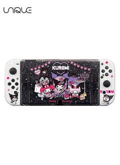 Buy Glitter Little Devil Rabbit Protective Case for Nintendo Switch 6.2 inch, Cute Bling Clear Soft TPU Slim Cover, Kawaii Dockable Case for NS Console and Joy-Con Controller - Anti-Scratch in UAE