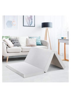 اشتري COMFY FOLDING PORTABLE WHITE SINGLE MATTRESS 12 في الامارات