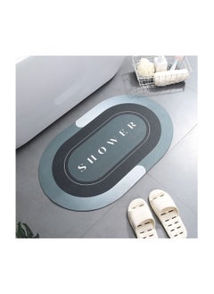 Buy Anti-Skid Quick-Drying Crystal Velvet Bathroom Mat in UAE