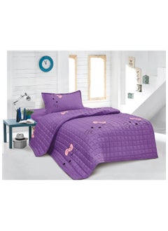 Buy Compressed bed comforter set consisting of 3 pieces, children's drawings in Saudi Arabia