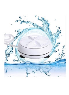 Buy Portable Washing, KASTWAVE Machine Mini Washing 3 in1 Dishwashers Mini Lights Ultrasonic Waves Convenient Travel Home Business Travel USB in UAE