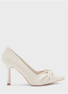 اشتري Bow Knot Closed Pointed Pump في الامارات