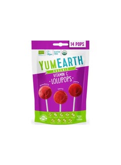 اشتري Yum Earth Organic Vitamin C Lollipops 85g في الامارات