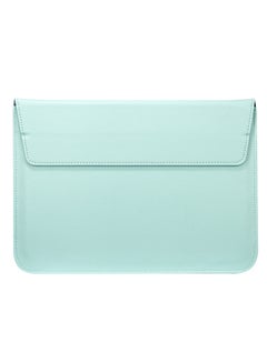 Buy Laptop Envelope Bag 13.3 Inch Flat Fashion Durable Waterproof Fabric Mint Green in UAE
