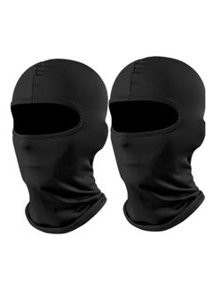 Buy 2 Piece Summer Motorcycle face cover Cooling Neck Gaiter UV Protector Mask for Men/Women in UAE