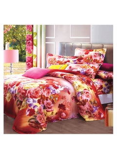 Buy quilt set satin cotton 3 pieces size 240 x 240 cm model 4019 from Family Bed in Egypt