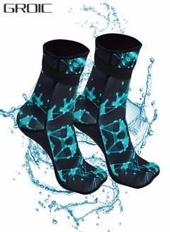 Buy Wetsuit Socks 3mm Neoprene Diving Socks Thermal Anti-Slip Scuba Socks Water Booties for Swimming Water Sports,Diving Equipment in UAE