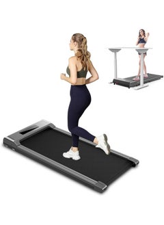 Buy Treadmill For Home Protable Under Desk Walking Pad With Remote Control LED Display Walking Jogging Machine For Office Exercise in Saudi Arabia