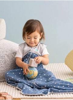 Buy Love To Dream Organic Cotton Sleep Bag .2Tog Denim in UAE